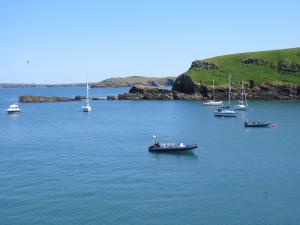  the harbour at Skomer Island